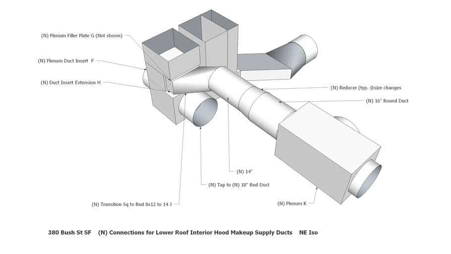 Hood Supply Plenums and ducts 3D Warehouse