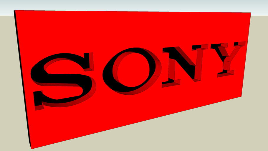 Logo Sony 3d Warehouse