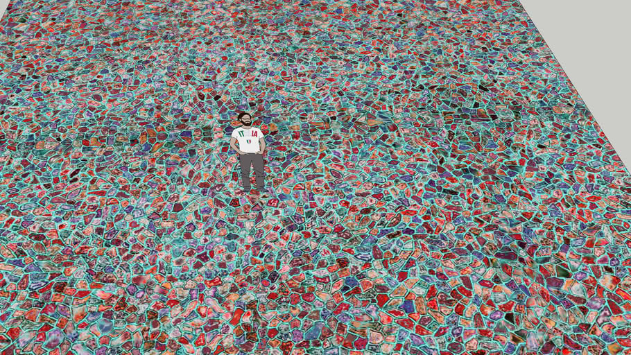 Orlandini Massimo Porphyry Stones Floor Seamless Large Texture Mix Colors 3d Warehouse