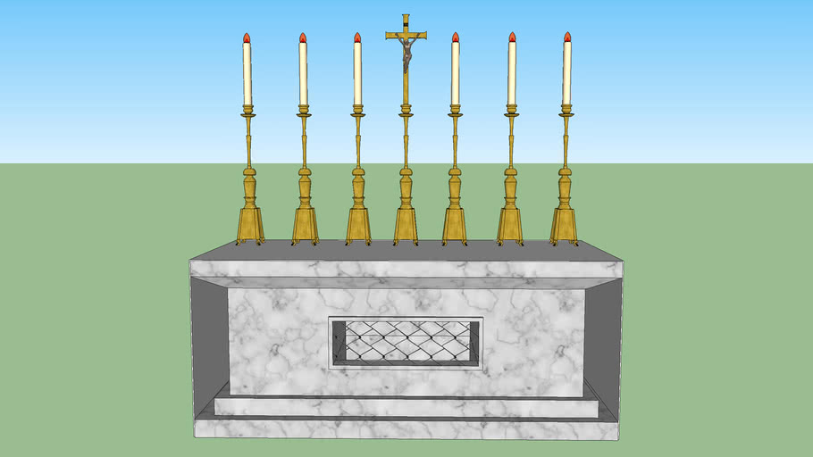 Roman Catholic Altar 3d Warehouse 