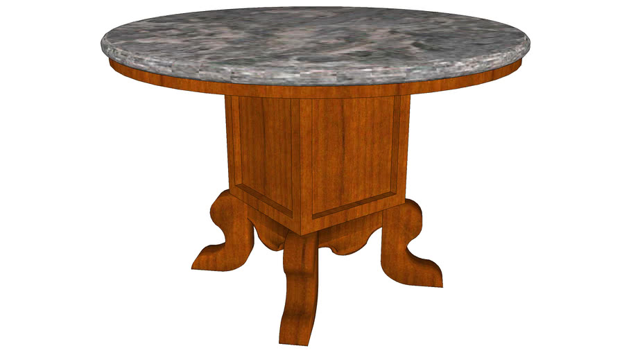 betawi  round coffee table #1