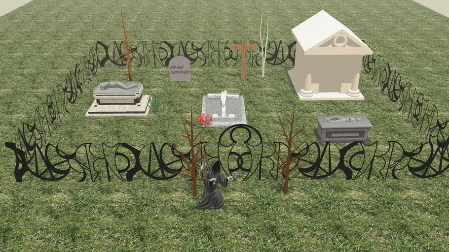 cemetery 3D Warehouse