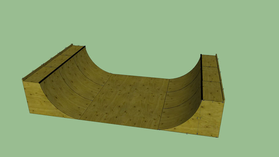 halfpipe | 3D Warehouse