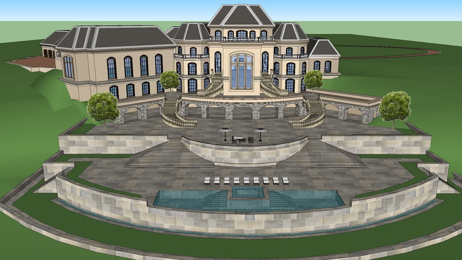 Millionaire Mansion Estate Atlanta | 3D Warehouse