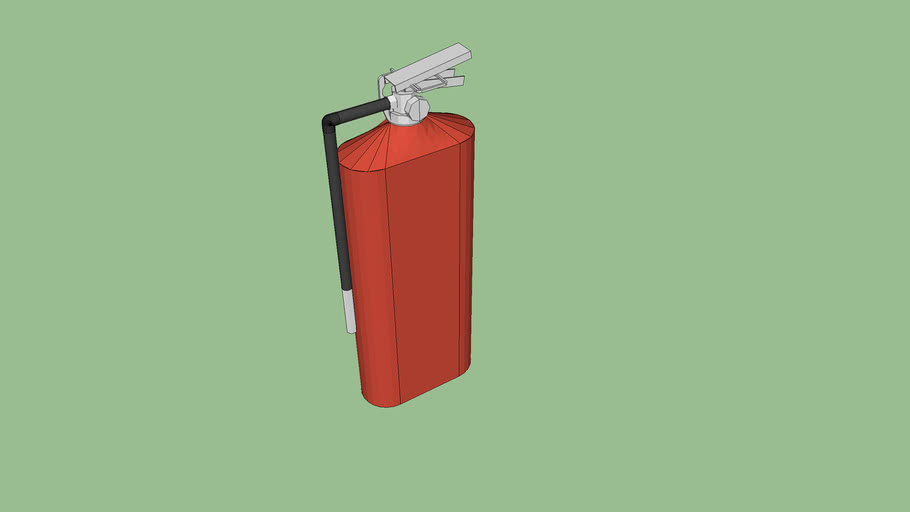 Oval Fire Extinguisher Model 10HPKP