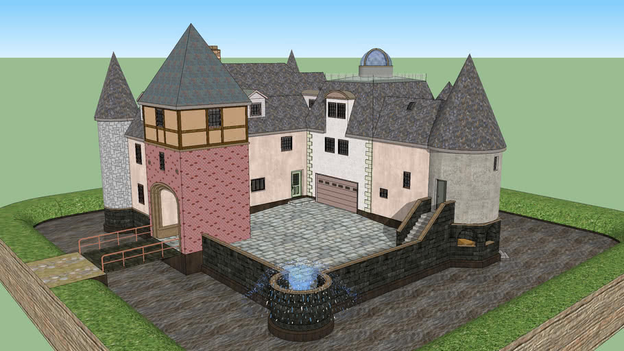 Small Chateau 3d Warehouse