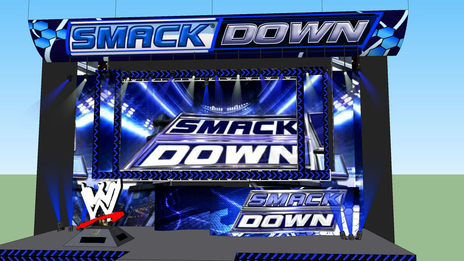 WWE Smackdown (Custom Stage) 3D Warehouse