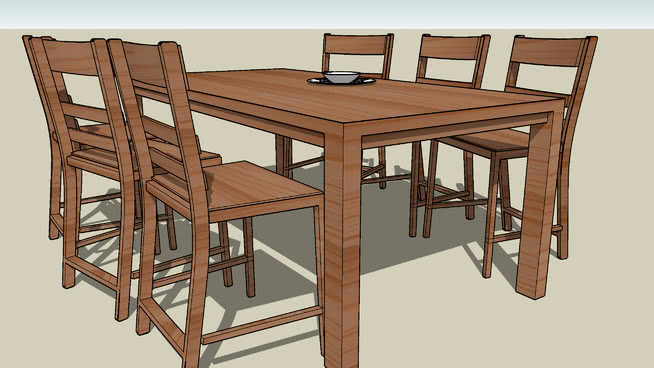 Tables Chairs Seating 3d Warehouse