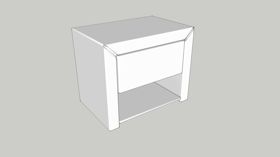 bedside table | 3D Warehouse