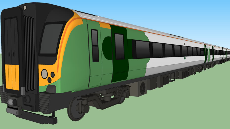 Class 444 Desiro Southern 5-Car | 3D Warehouse