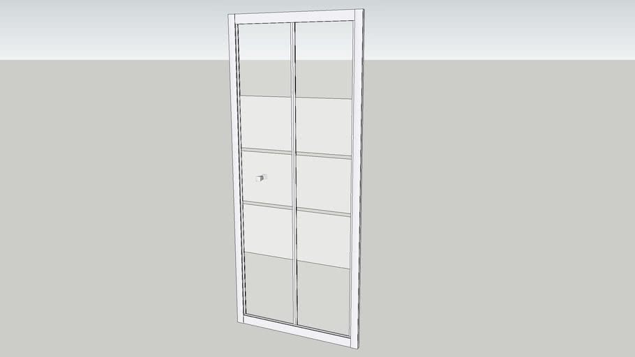 Box Doccia 80x80 Leroy Merlin.Porta Pieghevole 80cm Box Doccia Satinato 3d Warehouse