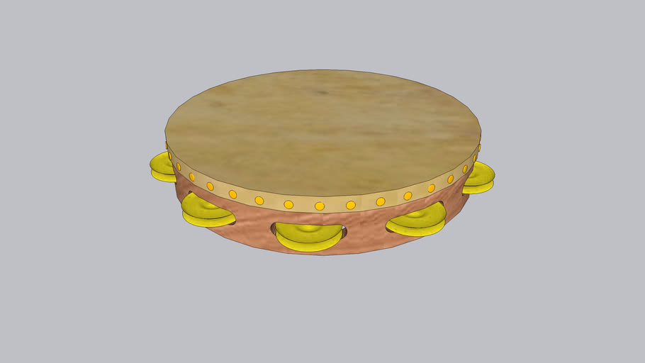 Tambourine 3D Warehouse