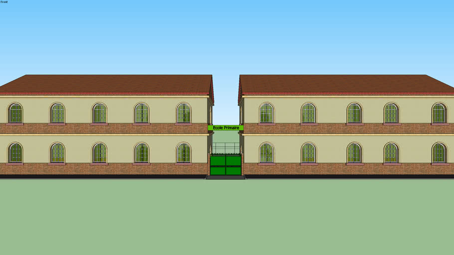 Ecole Primaire Par Jeph77 3d Warehouse