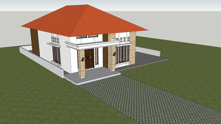 Rumah Type 80 | 3D Warehouse