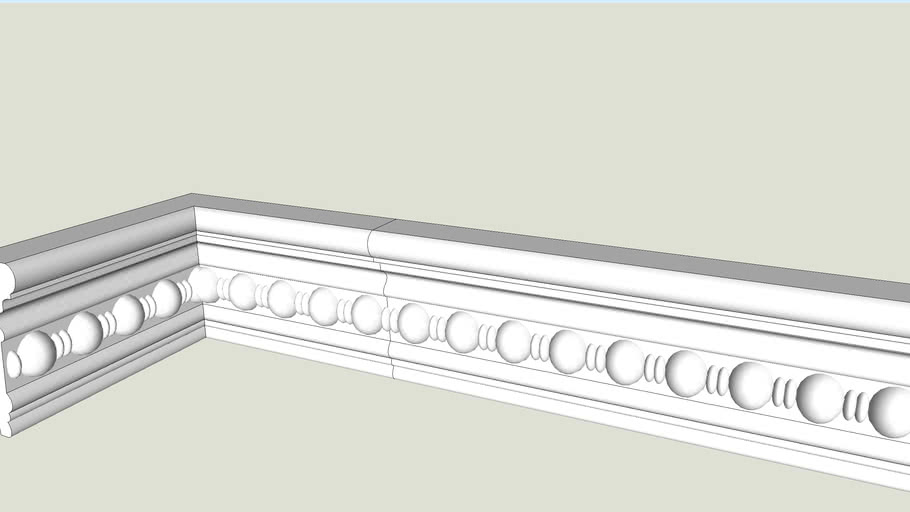 cornice 3D Warehouse