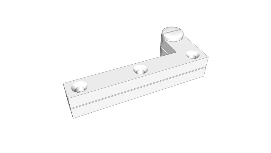 Deltana Pivot Hinges 3D Warehouse