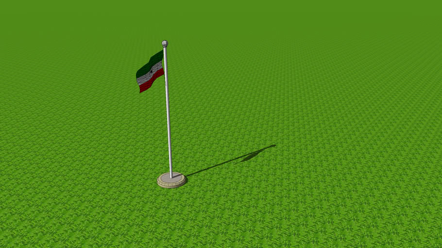 3D SketchUp Somaliland Flag 3D Warehouse