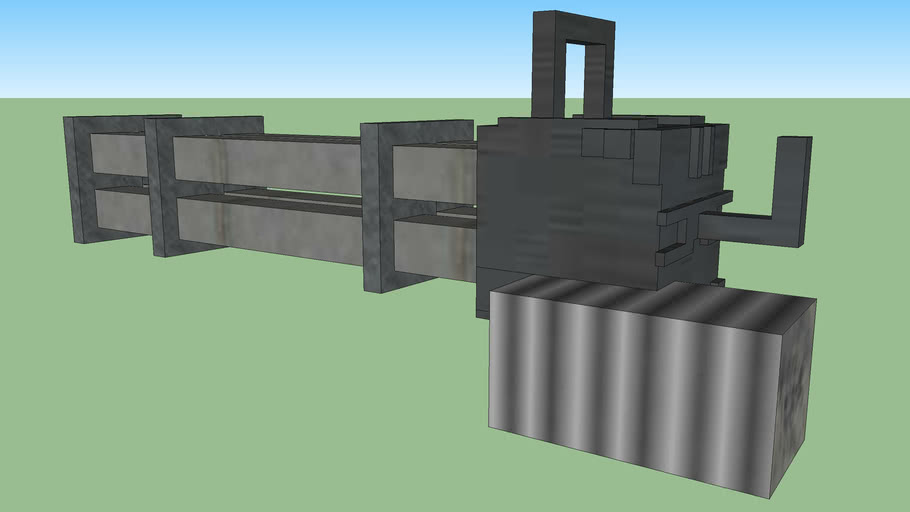 Minecraft Minigun 3D Warehouse