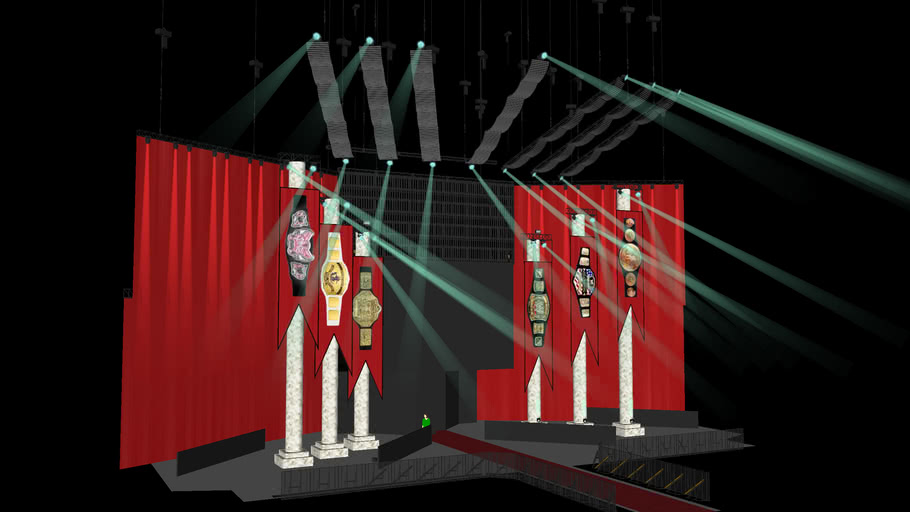 WWE Night Of Champions 2013 Stage Concept