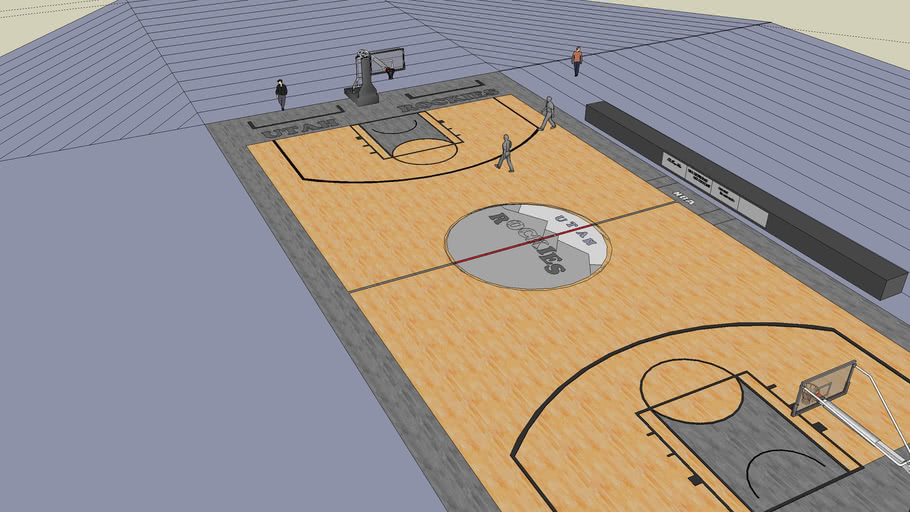 Basketball arena 3D Warehouse