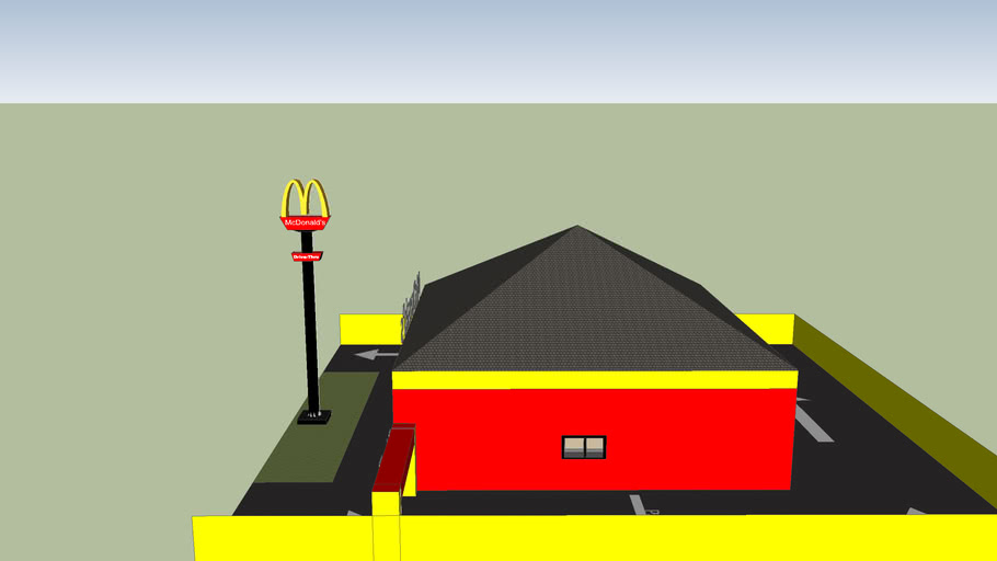 McDonald's DriveThru 3D Warehouse