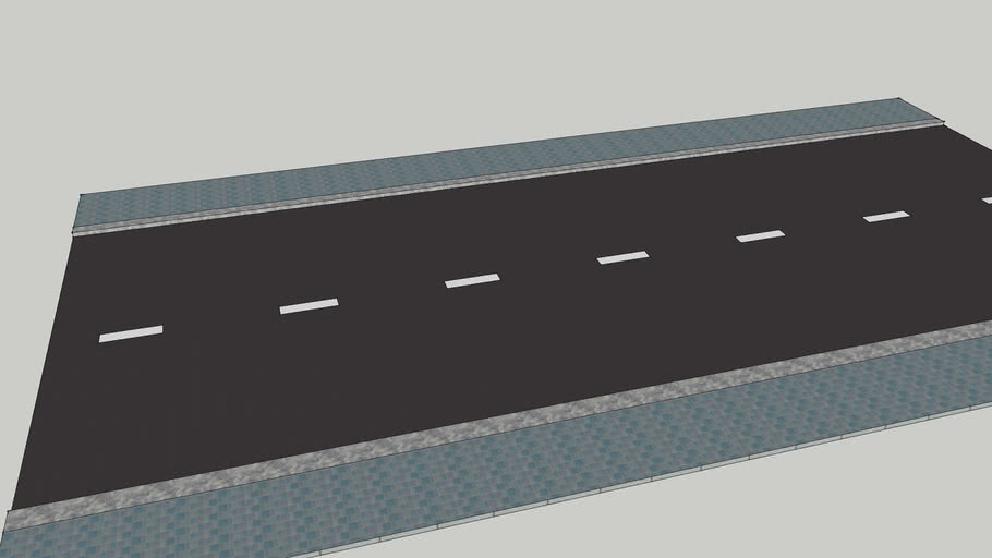 Road Piece. | 3D Warehouse