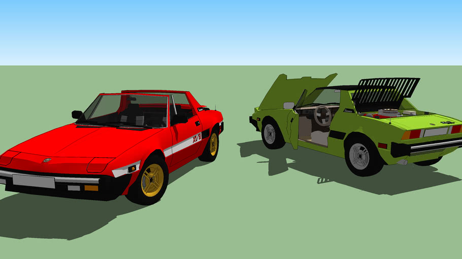 Fiat X1 9 1982 3d Warehouse