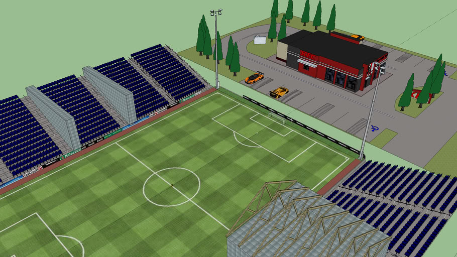 Soccer Field (2015) 3D Warehouse