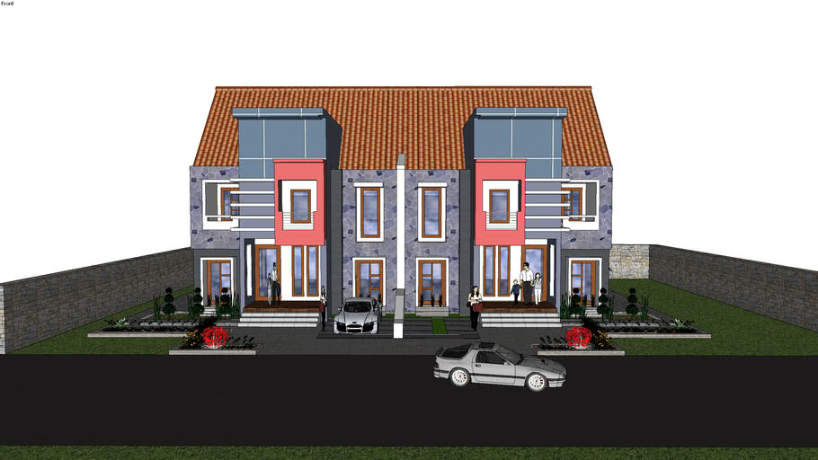  DESAIN  RUMAH  TOKO 3D  Warehouse