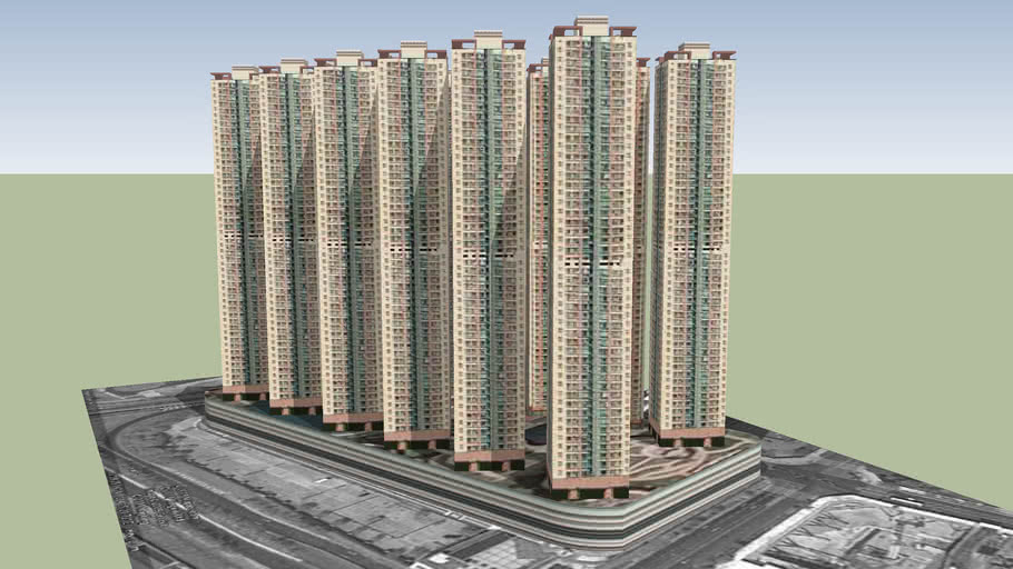 Park Central 將軍澳中心 3d Warehouse