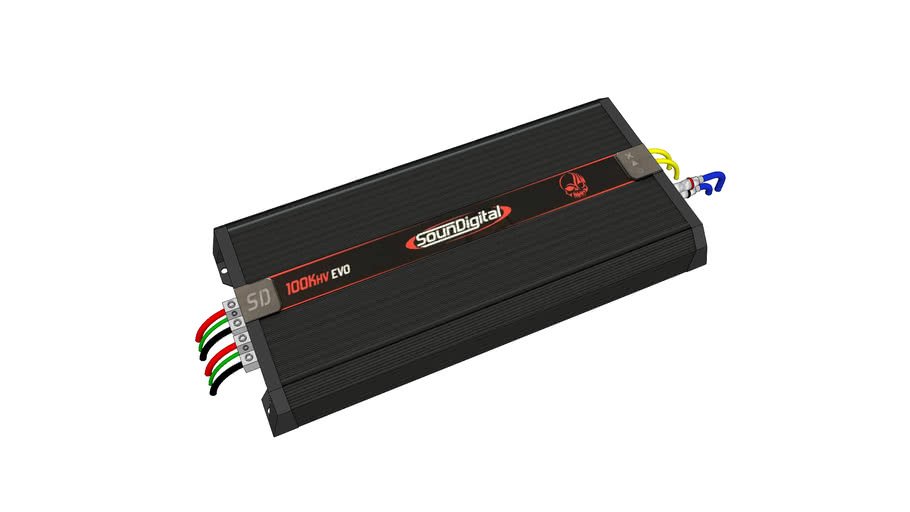 AMPLIFICADOR Soundigital SD Unlimited Power 100K Evo | 3D Warehouse