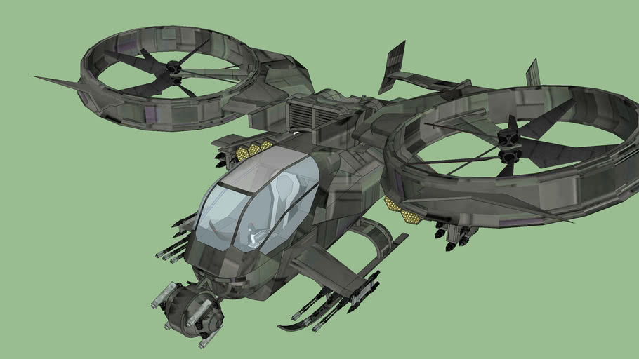 avatar helicopter model
