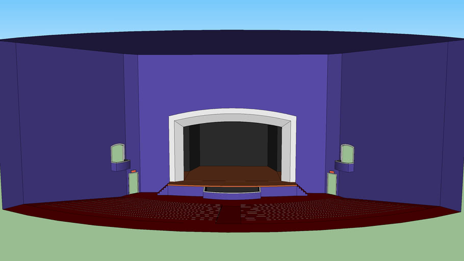 Theatre Stage 3D Warehouse