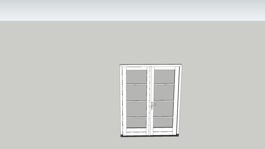 Openslaande tuindeuren / French doors | 3D Warehouse