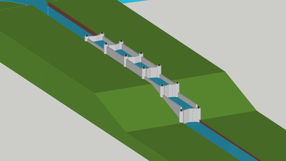 River Locks 3D Warehouse