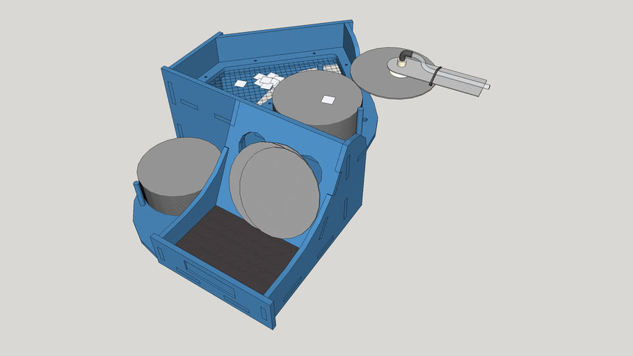 Silicon Wafer Engraving Prep Station 3D Warehouse