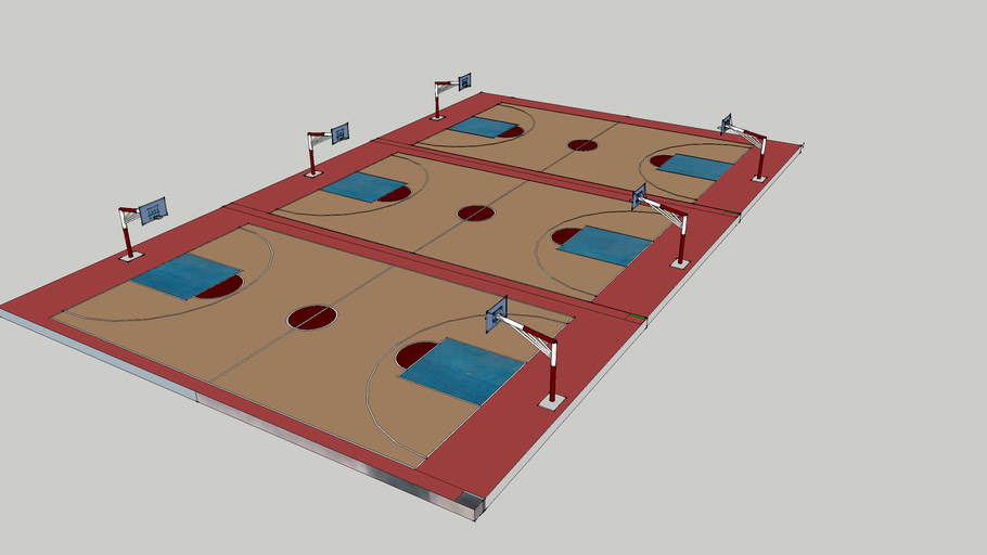 St.Joseph's Basketball courts | 3D Warehouse