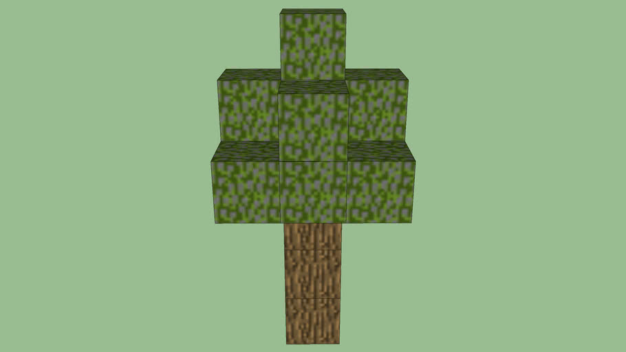 Minecraft Tree Oak 3d Warehouse