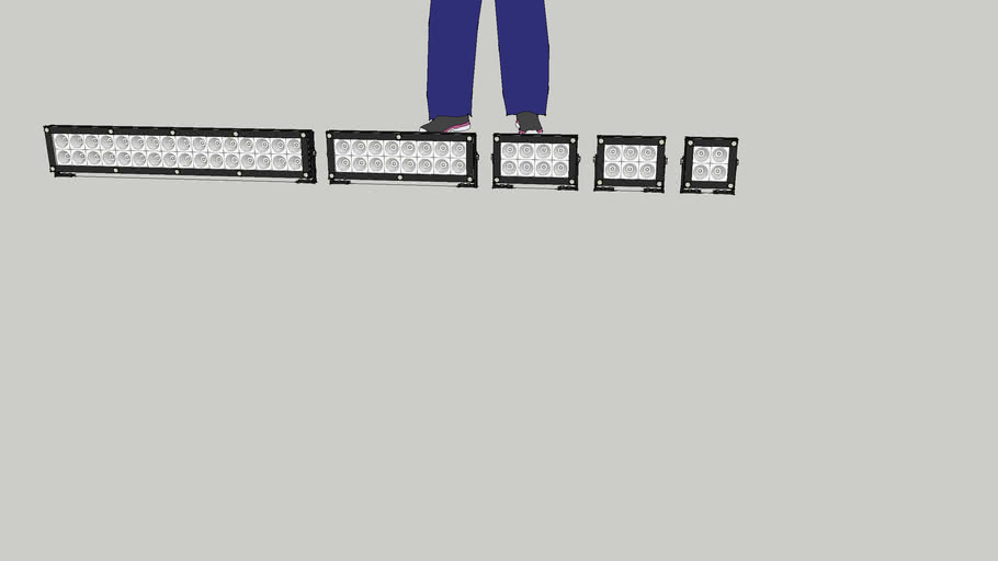 LED Light Bars 3D Warehouse