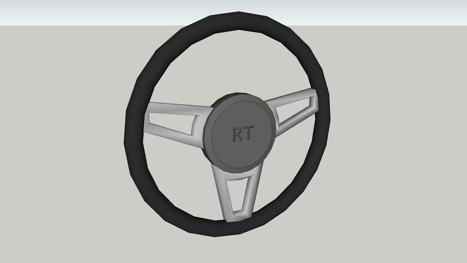 steering wheel with logo | 3D Warehouse