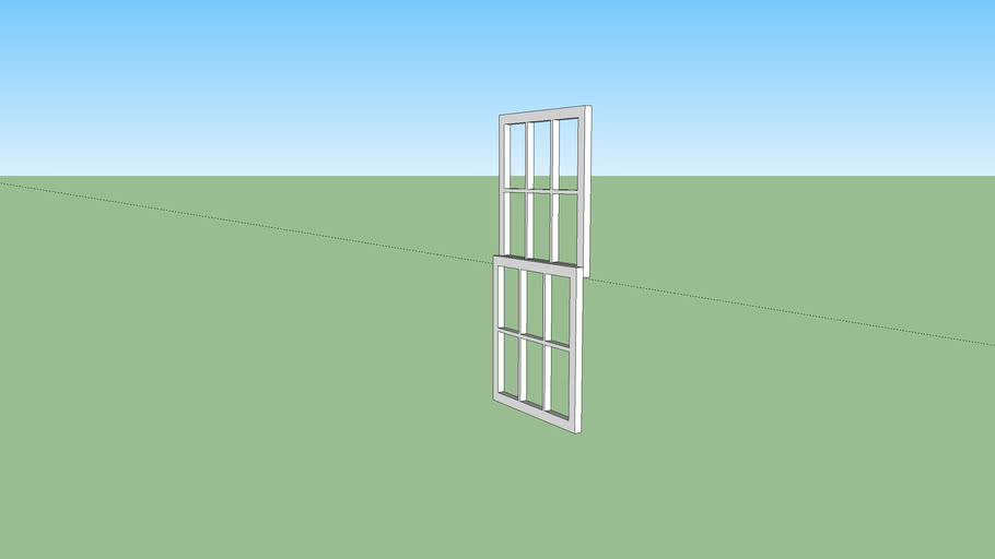 tobin kitchen sash 3D Warehouse