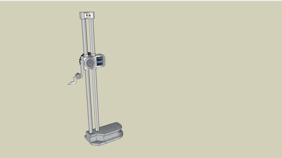 Dial height gage 3D Warehouse