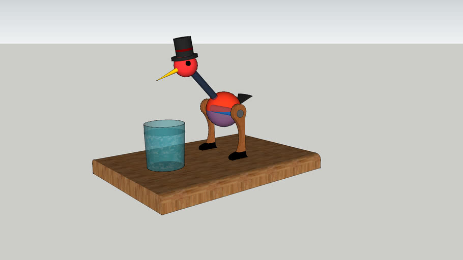 Drinking Bird Fix 3d Warehouse