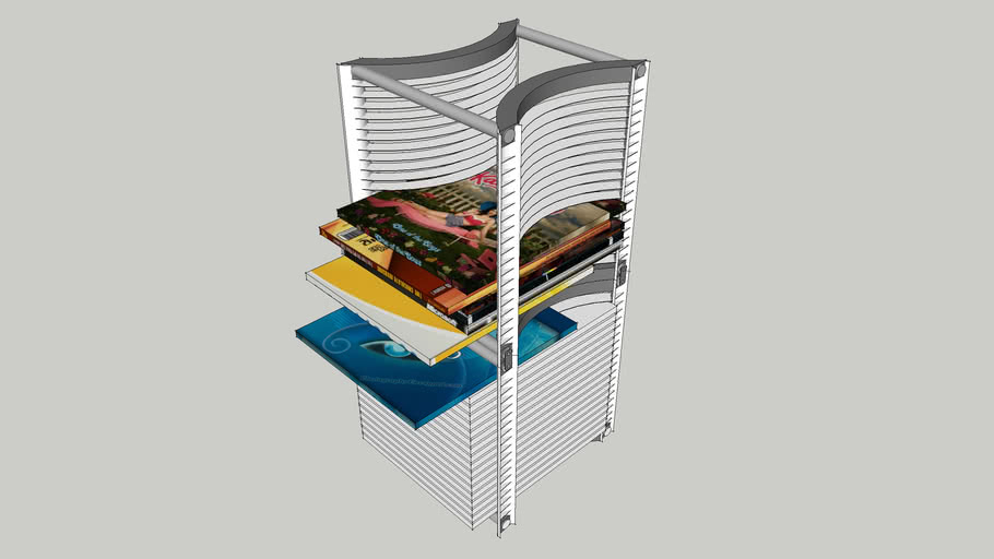 CD Rack 3D Warehouse