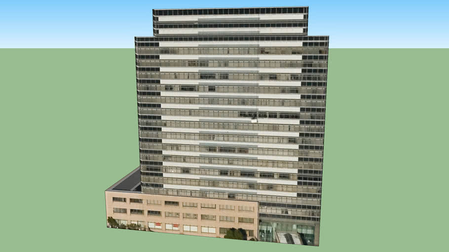 大阪市中央卸売市場業務管理棟 3d Warehouse