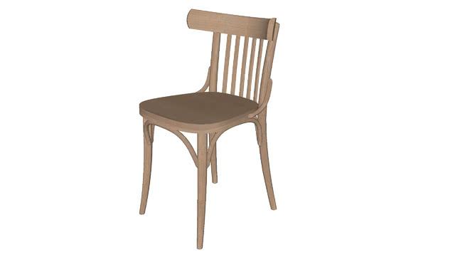 Wood Metal Chairs 3d Warehouse