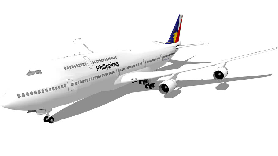 Philippine Airlines Boeing 747-8i | 3D Warehouse