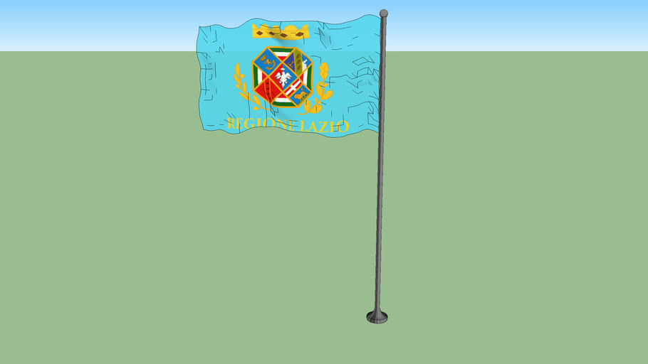 Flag of Lazio | 3D Warehouse