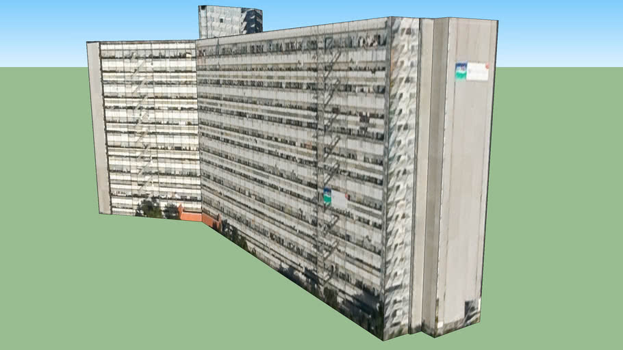 Edificio En Fukuoka Prefectura De Fukuoka Japon 3d Warehouse