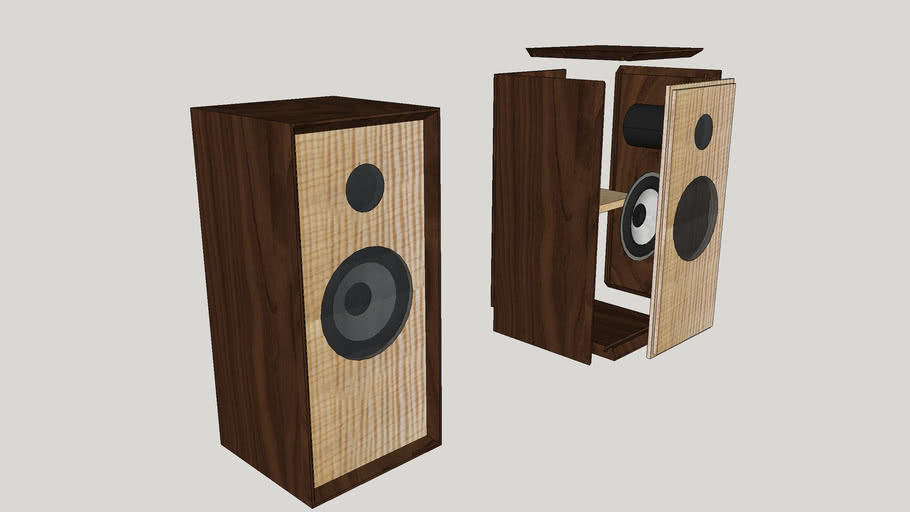 wooden loudspeaker